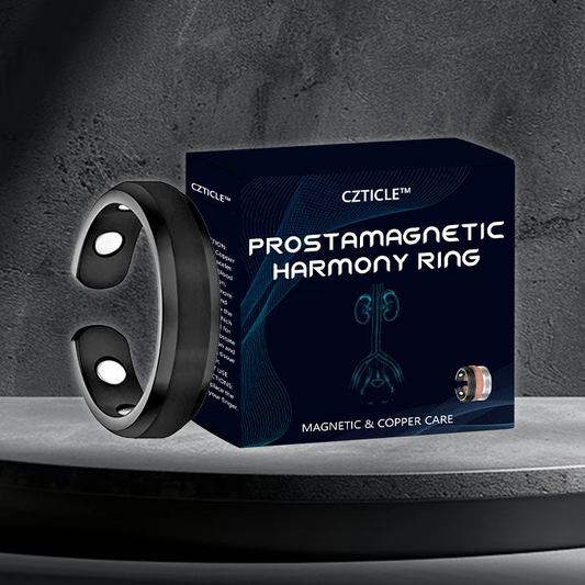 （LAST DAY SALE-80% OFF) 💪CZTICLE™ ProstaMagnetic Harmony Ring